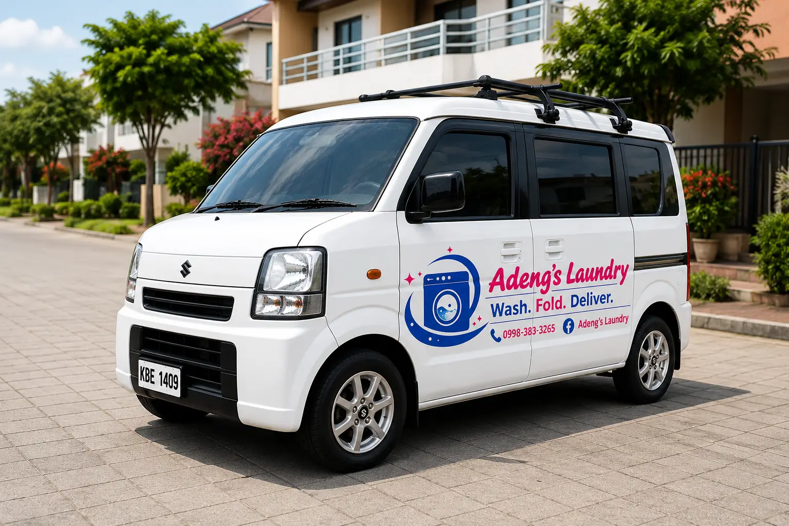 Adeng's Laundry pickup and delivery service